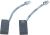 ESCOVA CARVAO BOSCH/SIEMENS X2PCS