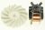 Motor Ventilador ,Compatível paraB12S32N3GB02 4370000000