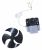 Motor Ventilador ,Compatível paraJCN08220F9 4370000000