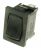 3633-006.22 Einbau-Wippentaster Serie 3633 schwarz/schwarz