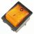 3625-251.22 INTERRUPTOR PAINEL DUPLO, AMARELO