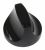 42136840 KNOB (GAMA,SPINDLE TYPE DOMSEC,BLACK,2P)