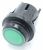 3659-250.22 Drucktastenschalter schwarz/grün beleuchtet