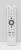RC112GUW 306044027FHUN004 TELECOMANDO